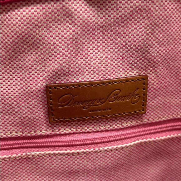 2014 Dooney & Bourke pink leather tote bag 73370112014 - Picture 11 of 14